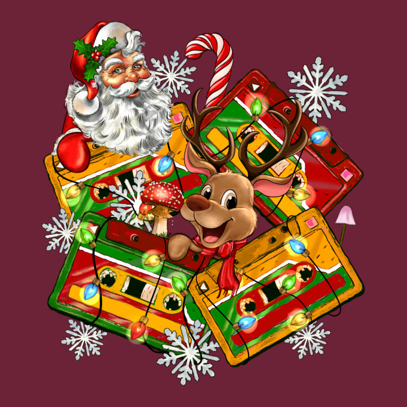 Christmas Cassette Tapes Long Sleeve Tee by Zillion Design Studio | Teevron