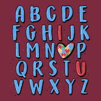 Alphabet Autism Awareness Premium Hoodie | Teevron
