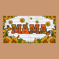 Sunflowers And Butterflies Mama License Plate Heavyweight Hoodie | Teevron