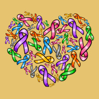 Cancer Ribbon Heart Premium Sweatshirt | Teevron