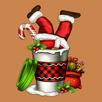 Santa Claus In A Coffee Cup Heavyweight Hoodie | Teevron