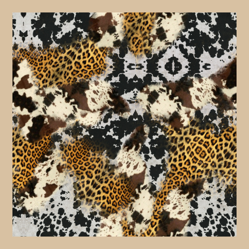 Cowhide Leopard Seamless Pattern Heavyweight Hoodie by HRA Design Shop | Teevron