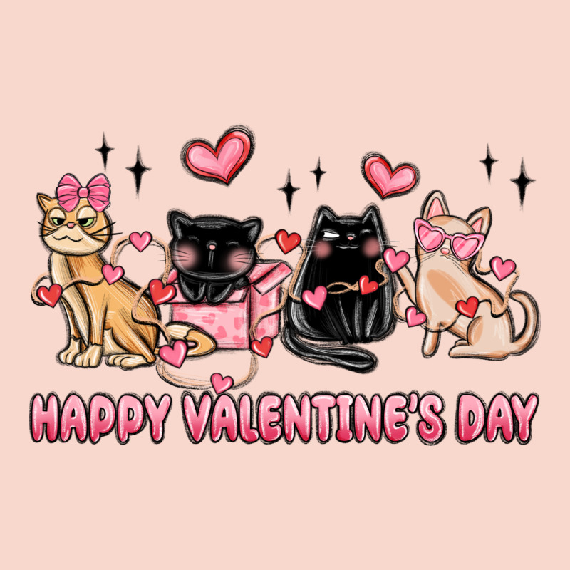 Happy Valentines Day Cats Urban Hoodie by MaliasSmallBusiness | Teevron
