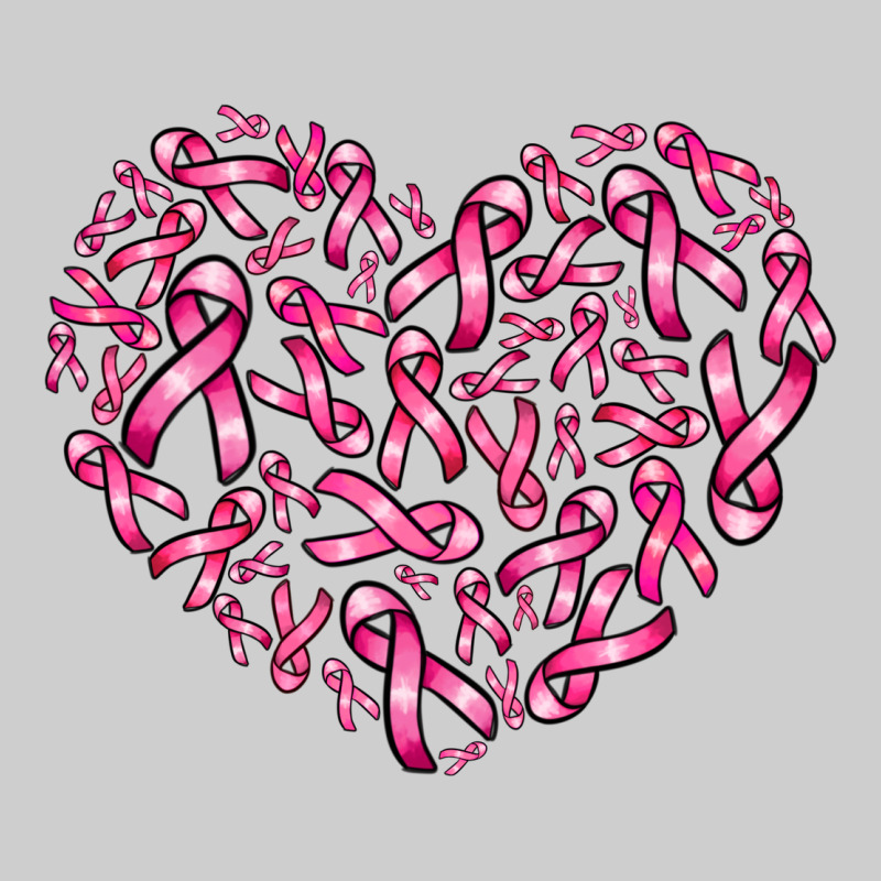 Breast Cancer Ribbon Heart Premium Sweatshirt by AdoDesignShop | Teevron