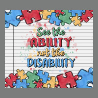 See The Ability Not The Disability Premium Hoodie | Teevron
