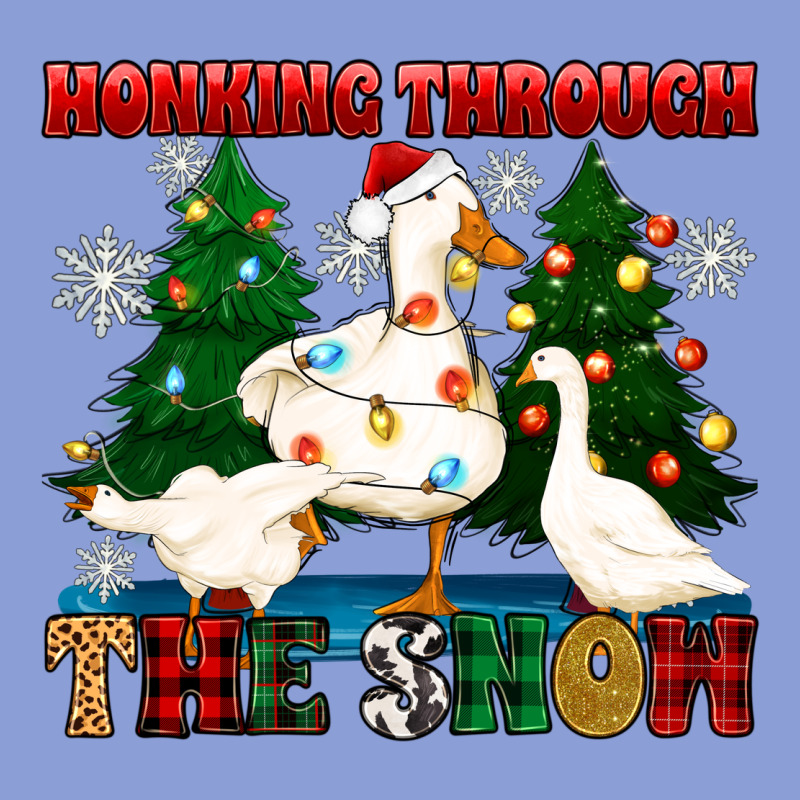 Honking Through The Snow Long Sleeve Tee by Zillion Design Studio | Teevron