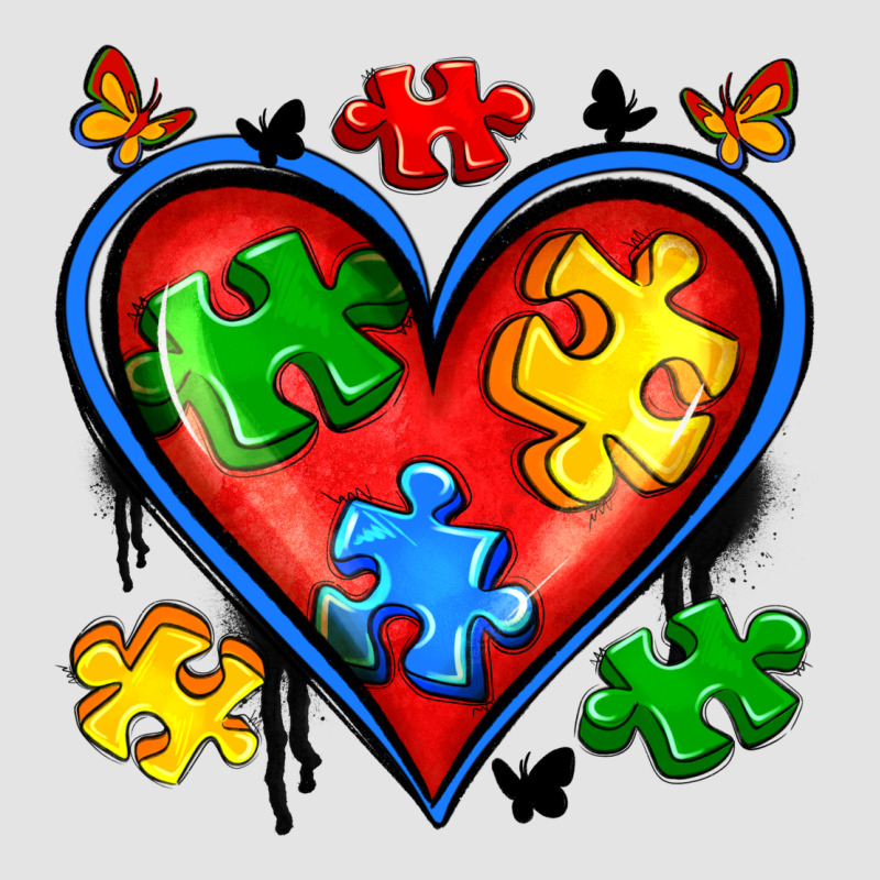 Autism Heart Premium Sweatshirt by Artiststas | Teevron