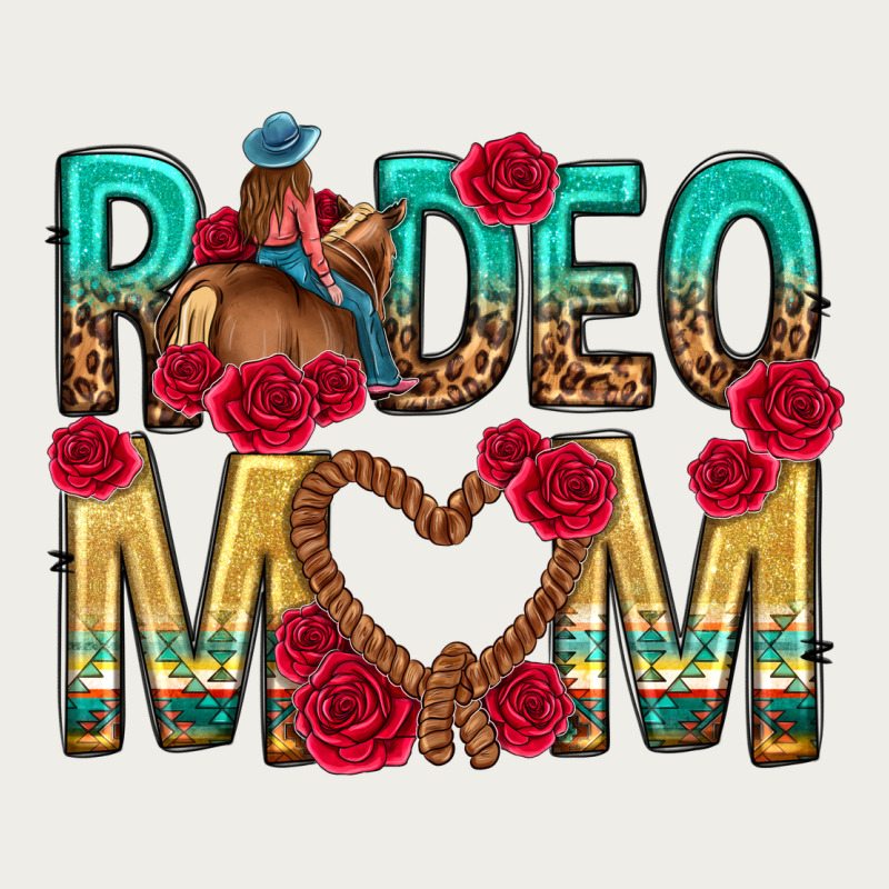 Rodeo Mom Mothers Day Zipper Hoodie by texasbilliewilder | Teevron