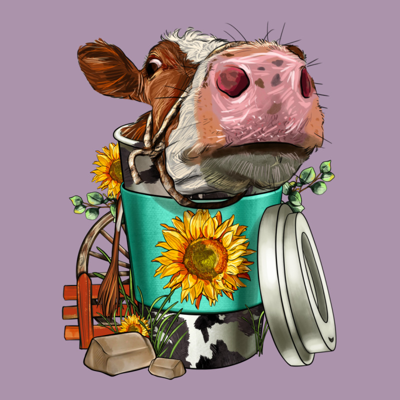 Simmental Cow Coffee Cup Heavyweight Hoodie by FaDigitalArtStudio | Teevron