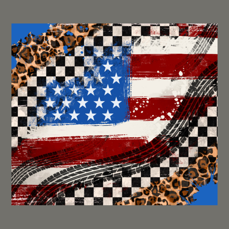 American Flag And Race Flag Premium Hoodie by AdoDesignShop | Teevron