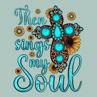 Then Sings My Soul Cross Premium Sweatshirt | Teevron