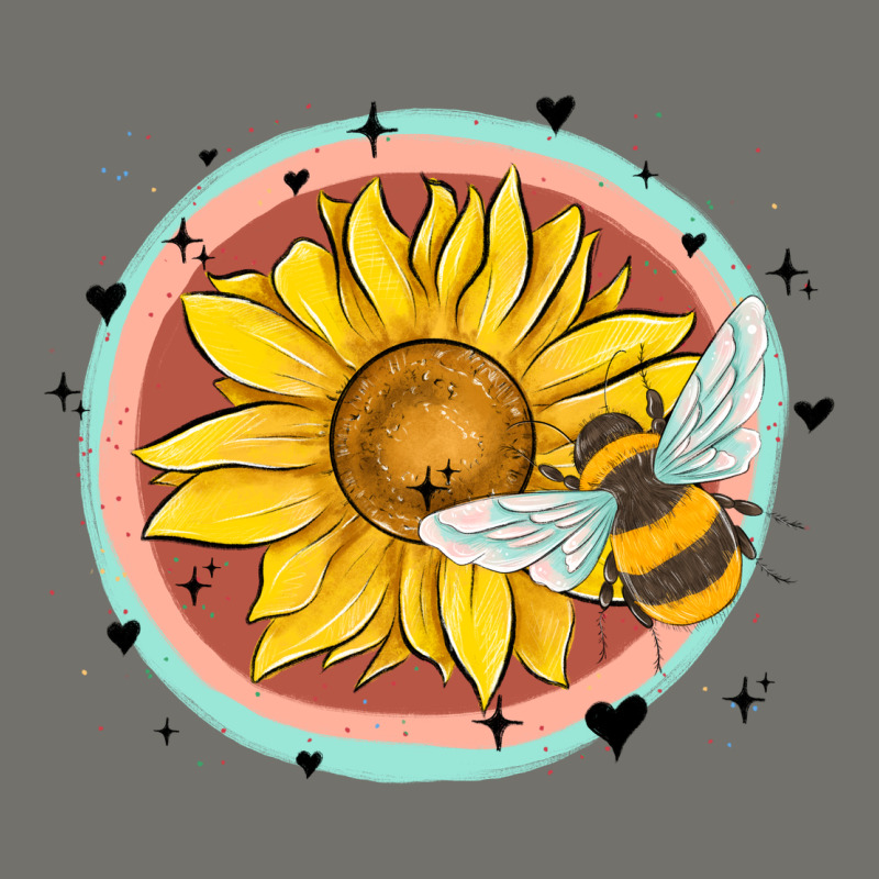 Bee And Sunflower Premium Hoodie by MaliasSmallBusiness | Teevron