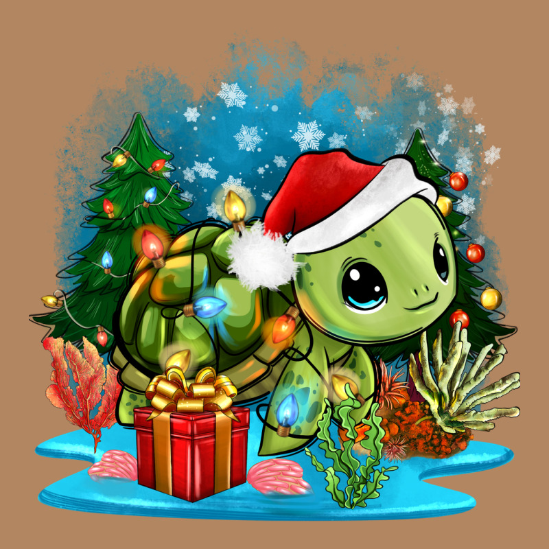 Christmas Turtle Long Sleeve Tee by Zillion Design Studio | Teevron