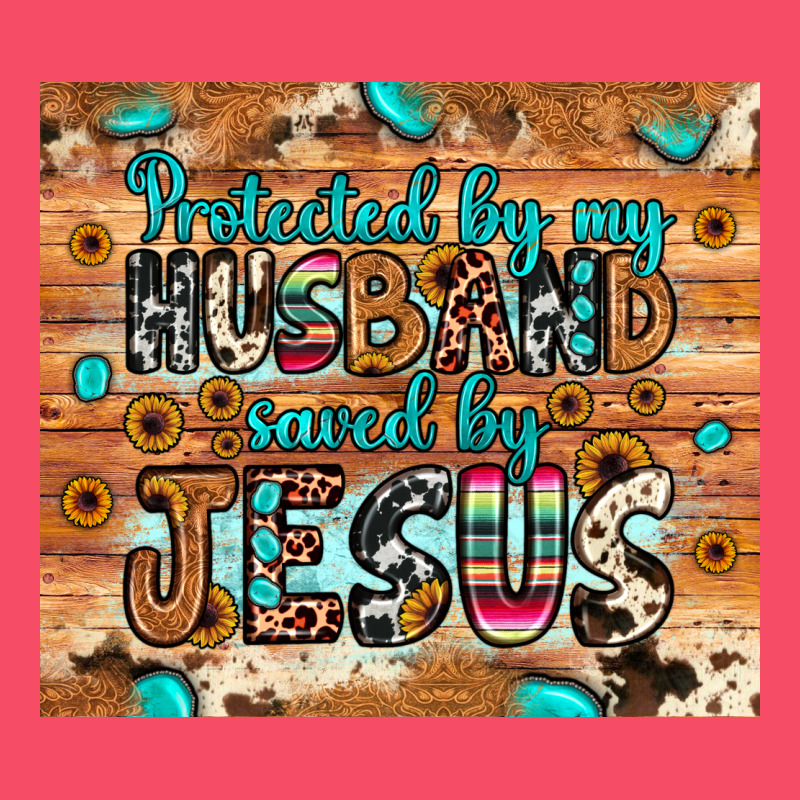 Protected Husband Saved By Jesus Premium Sweatshirt by JahusDesignShop | Teevron
