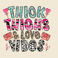 Thick Thighs And Love Vibes Premium Tee | Teevron