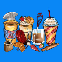 Bakery Coffee Cups Zipper Hoodie | Teevron