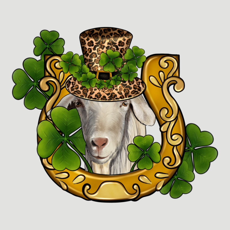 St Patricks Day Goat Horseshoe Shamrock Classic Tee by RanaPortraitStore | Teevron