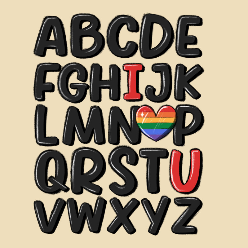 Pride Alphabet Premium Hoodie by MaliasSmallBusiness | Teevron