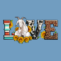 Love Goats Serape Cowhide Leopard Goat Family Urban Heavy Tee | Teevron