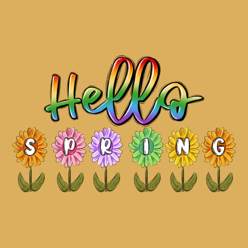 Hello Spring Premium Hoodie by MaliasSmallBusiness | Teevron