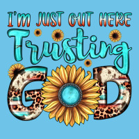 I'm Just Out Here Trusting God Premium Sweatshirt | Teevron
