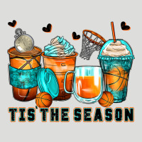 Tis' The Season Basketball Coffee Cups Zipper Hoodie | Teevron