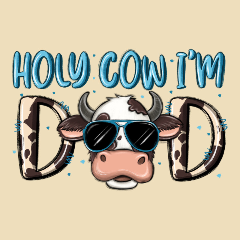 Holy Cow I'm Dad Premium Hoodie by MaliasSmallBusiness | Teevron