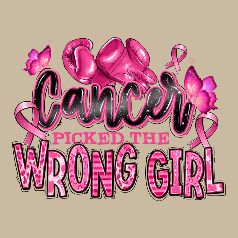 Cancer Picked The Wrong Girl Long Sleeve Tee by RanaPortraitStore | Teevron