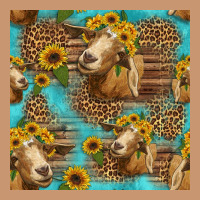 Goat Sunflowers Seamless Pattern Heavyweight Hoodie | Teevron