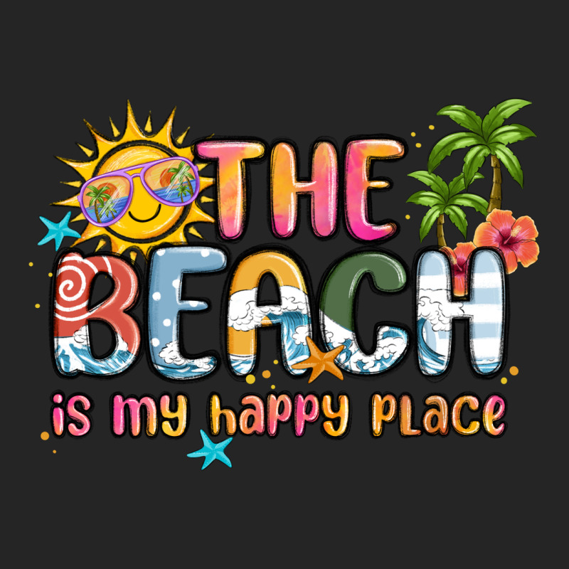 The Beach Is My Happy Place Premium Hoodie by MaliasSmallBusiness | Teevron