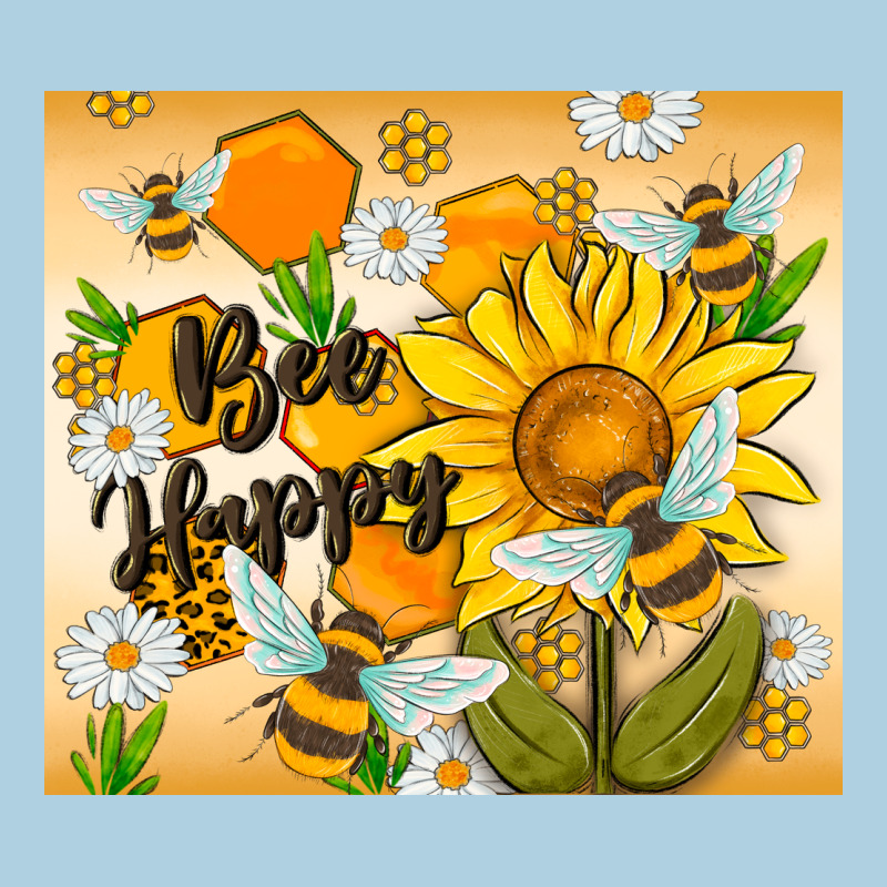 Bee Happy Premium Hoodie by MaliasSmallBusiness | Teevron