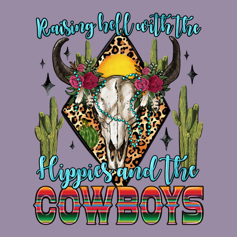 Raising Hell With The Hippies And The Cowboys Classic Tee by Zillion Design Studio | Teevron