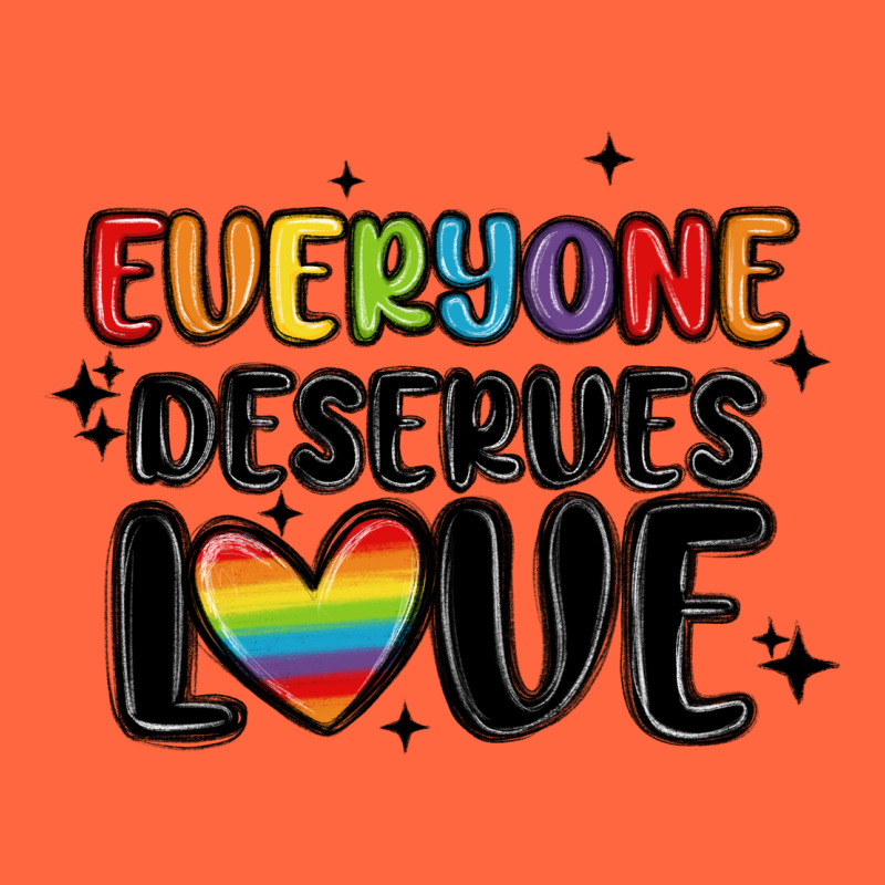Everyone Deserves Love Premium Hoodie by MaliasSmallBusiness | Teevron