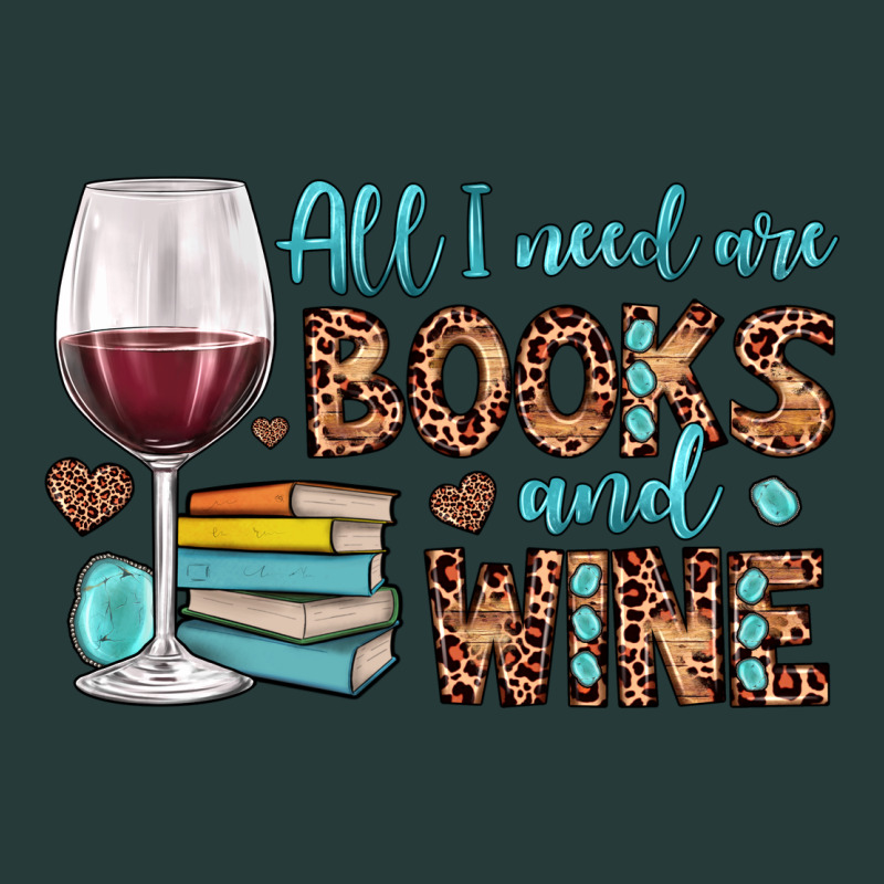 All I Need Are Books And Wine Premium Sweatshirt by JahusDesignShop | Teevron
