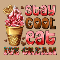 Stay Cool Eat Ice Cream Vintage Hoodie | Teevron