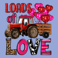 Valentine's Day Loads Of Love Tractor With Pin Heart Balloons Classic Tee | Teevron