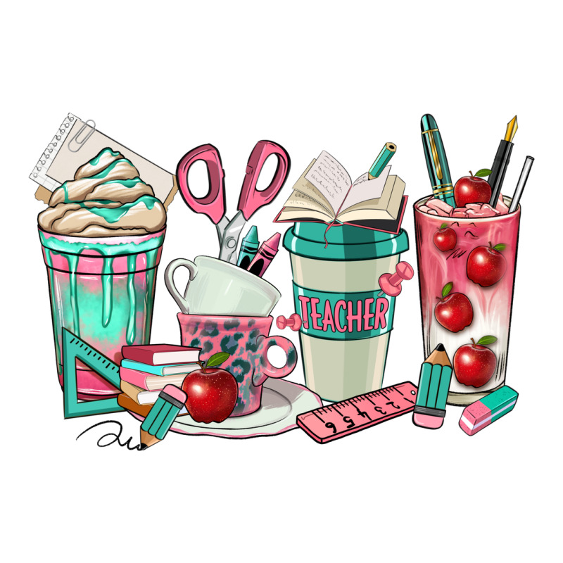 Teacher Coffee Cups Classic Tee by texasbilliewilder | Teevron