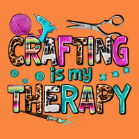 Crafting Is My Therapy Premium Sweatshirt | Teevron
