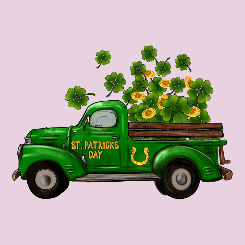 St Patricks Truck Shamrock Horseshoe Gold Classic Tee by RanaPortraitStore | Teevron