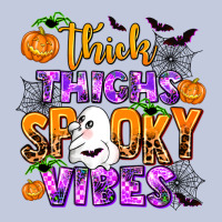 Thick Thighs Spooky Vibes Long Sleeve Tee | Teevron