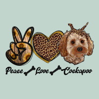 Peace Love Cockapoo Zipper Hoodie | Teevron