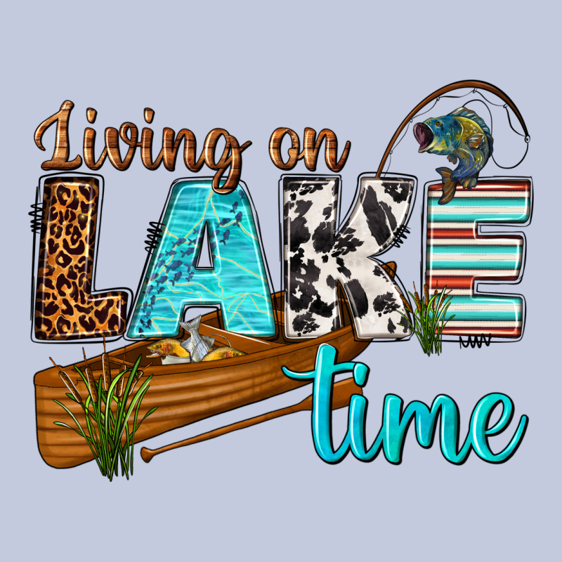 Living On Lake Time Long Sleeve Tee by texasbilliewilder | Teevron