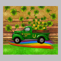 St Patricks Day Truck Shamrock With Rainbow Tumbler Classic Tee | Teevron