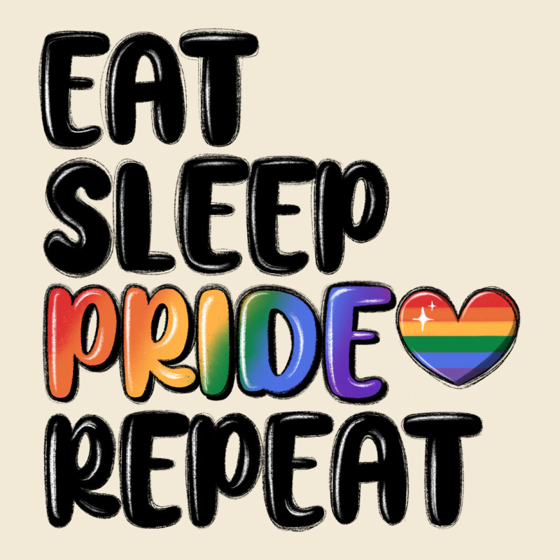 Eat Sleep Pride Repeat Premium Hoodie by MaliasSmallBusiness | Teevron