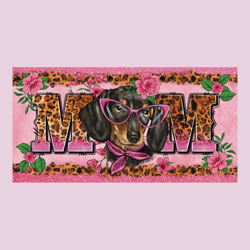 Danchshund Mom License Plate Template Ladies Tee by BarkalooDesign | Teevron