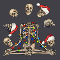 Christmas Human Skeleton And Skulls Heavyweight Hoodie | Teevron