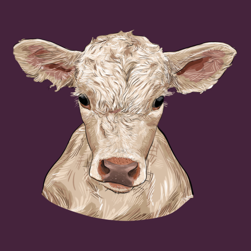 Charolais Calf Long Sleeve Tee by RanaPortraitStore | Teevron