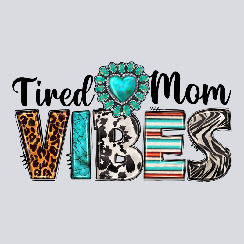 Tired Mom Vibes Zipper Hoodie by texasbilliewilder | Teevron