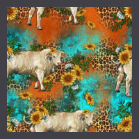 Western Charolais Cow Seamless Pattern Heavyweight Hoodie | Teevron