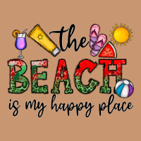 The Beach Is My Happy Place Heavyweight Hoodie | Teevron